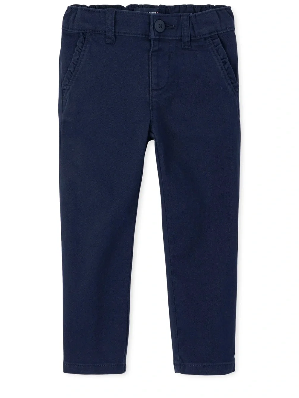 The Children's Place - Toddler Girls Navy Stretch Skinny Chino Pants 2- Pack